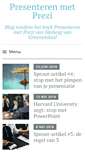 Mobile Screenshot of presenterenmetprezi.nl